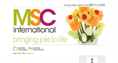 Desktop Screenshot of msc-international.com